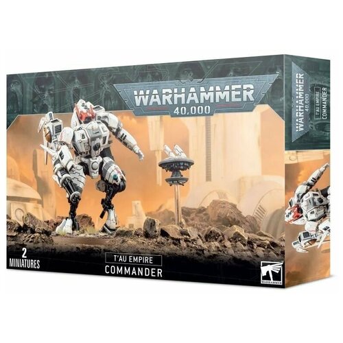 набор пластиковых моделей warhammer 40000 aeldari shroud runners Набор пластиковых моделей Warhammer 40000 Tau Empire Commander