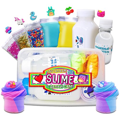 фото Набор "сделай сам слайм" маленький hit toys