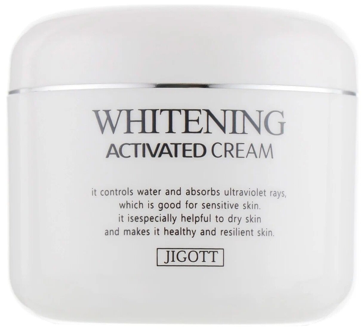 Отбеливающий крем для лица Jigott Whitening Activated Cream, 100 ml