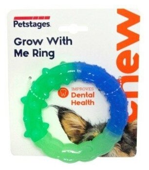 Petstages ORKA кольцо "растём вместе" мультиповерхность для собак (15 см)