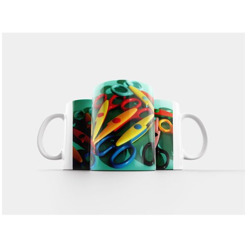 фото Кружка "ножницы, ножницы декоративные, резка" 320 мл lotsprints