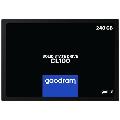 SSD жесткий диск SATA2.5" 480GB CL100 SSDPR-CL100-480-G3 GOODRAM