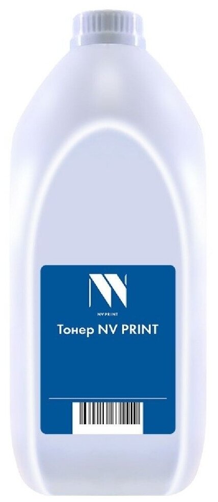 Тонер голубой NV PRINT for HP252 Premium (1KG) Cyan, Бутыль для HP