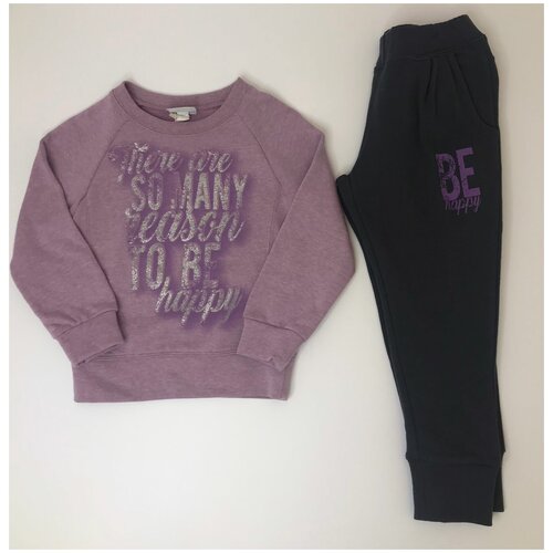 Комплект одежды , размер 110, фиолетовый