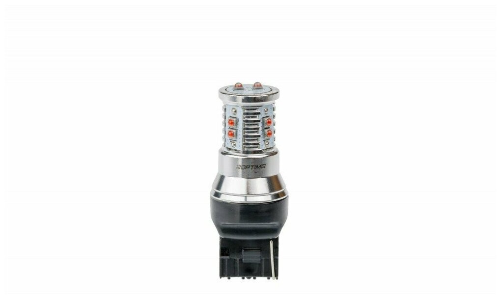 Светодиодная лампа Optima Premium 7440 (W3X16g) MINI CREE-XBD CAN 50W, 12-24V (Желтая)