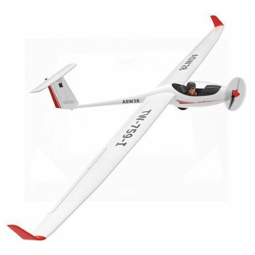 Радиоуправляемый планер Volantex RC ASW28 2600мм Brushless 2.4G 5 ch LiPo RTF rctown 2020 new rc airplane xk a430 2 4g 5ch 3d6g system brushless motor rc airplane compatible futaba rtf