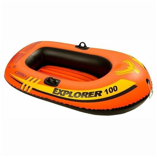 Лодка Intex Explorer 100 58329 надувная лодка intex challenger 2 68367 желтый