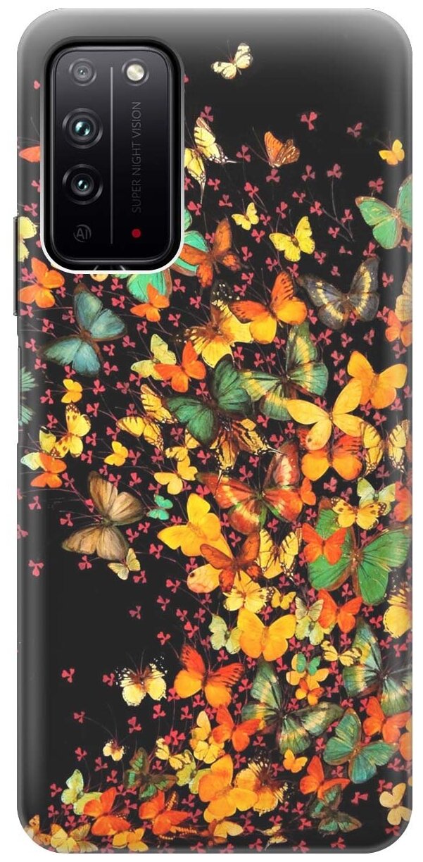 фото RE: PA Чехол - накладка ArtColor для Honor X10 с принтом "Взрыв бабочек"