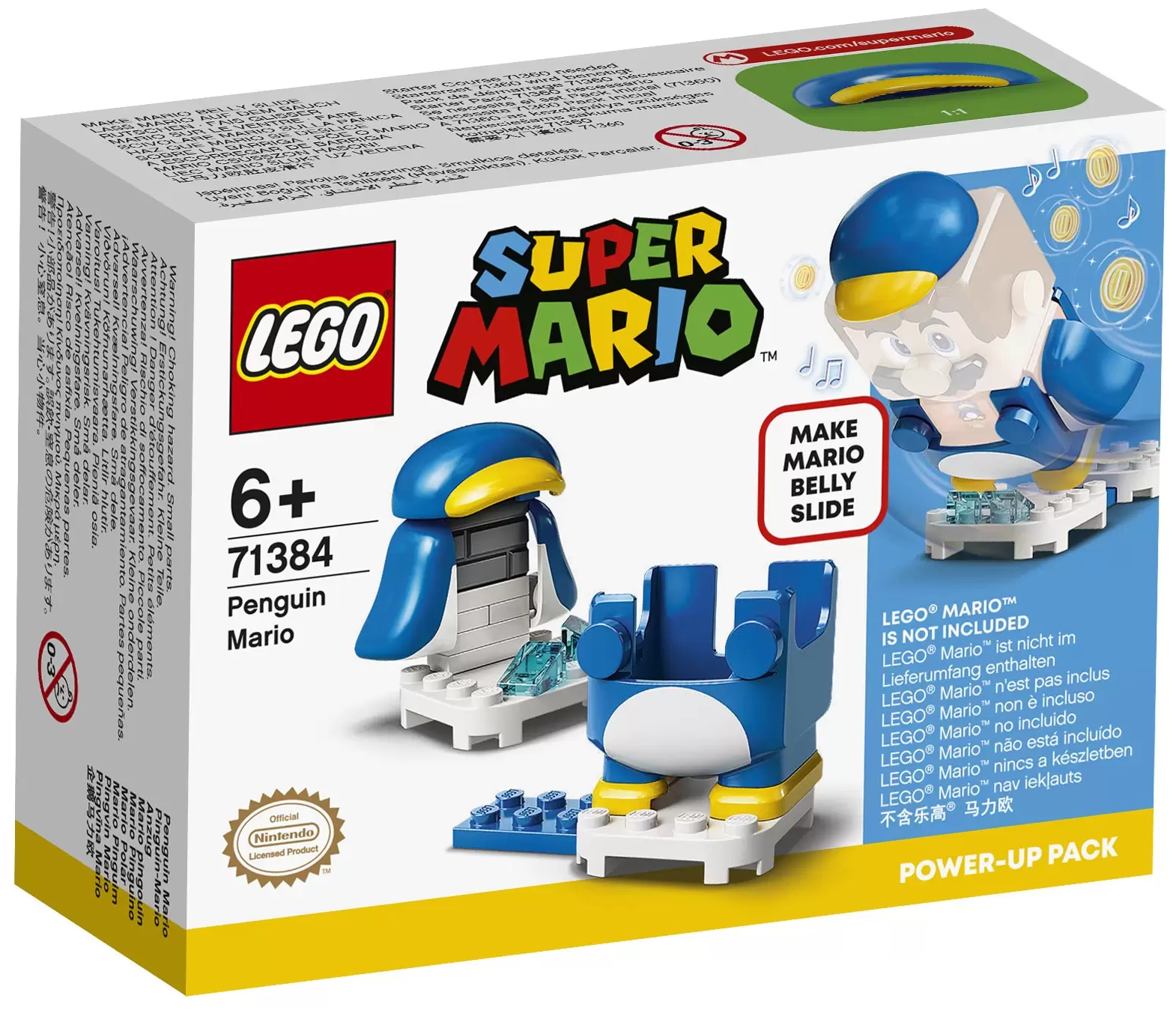 Конструктор LEGO Super Mario Набор усилений Марио-пингвин, - фото №18
