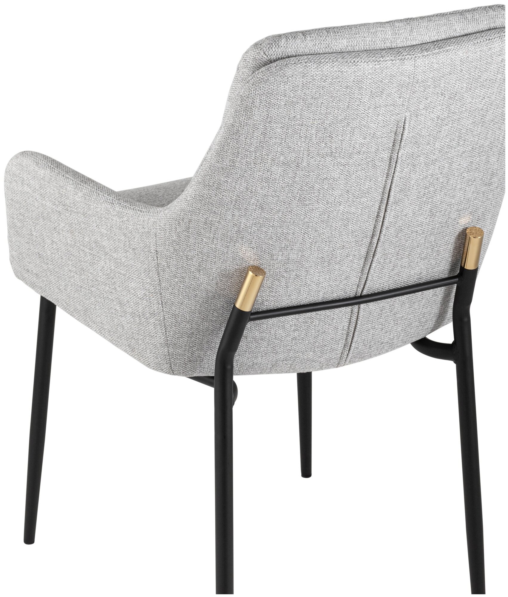Кресло Саманта, рогожка, светло-серый Hoff - фото №5