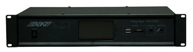 ABK PA-2174T III MP3/WMA-проигрыватель, микропроцессорное управление, сенсорный цветной 4.3" TFT дис