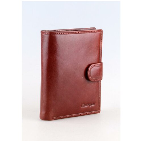 фото Кошелек мужской маленький кожаный на молнии rubelleather