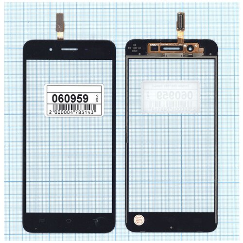 Сенсорное стекло (тачскрин) для Vivo Y55s черное аккумулятор samsung eb494358vu для samsung ace gt s5830 s5660 s5670 s7500