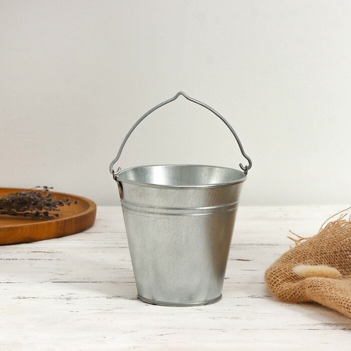 фото Ведро оцинкованное, 1 л, ГОСТ