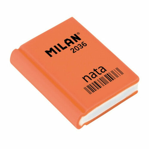 фото Ластик пластиковый milan 2036 в форме книжки, цв. в ассорт