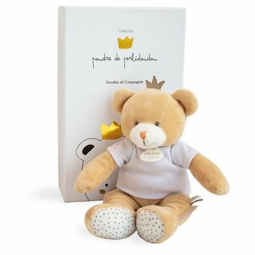 Мишка маленький принц Doudou 24 см мягкие игрушки doudou et compagnie единорог lucie 22 см