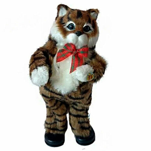 Кот танцует и поет 18 песен цвет коричневый