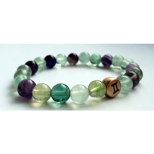 фото Славянский оберег, браслет-нить современные украшения ручной работы, гелиотроп, 1 шт., размер m, диаметр 15 см, зеленый, бирюзовый никамагия