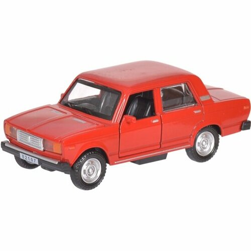 Машина металлическая KINGS TOY 82107D-12 (1) Лада 2107 свет и звук красный 1:32