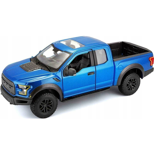 Машина Пикап Maisto 2017Ford Raptor, 1:24, синий 31266 машинка maisto 1 24 ford f 150 raptor голубая 32521