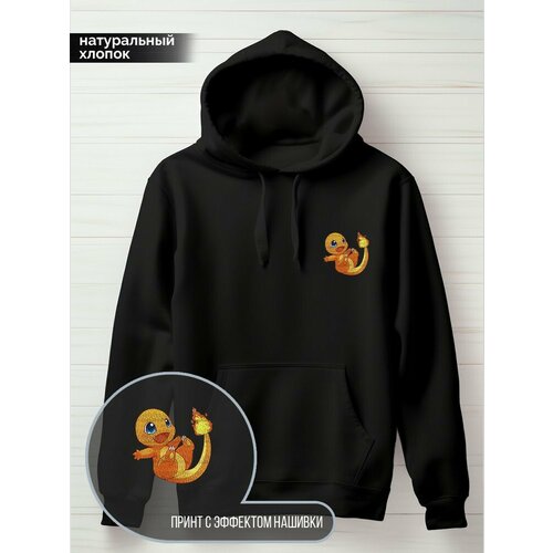 фото Худи hypnotica, размер 2xl, черный