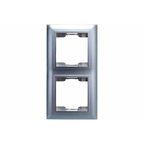 Двухместная рамка Volsten V01-25-A21-M Argento Violet, 10098