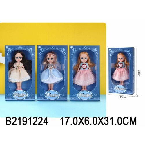 Кукла 28 см, есть шарниры, в ассортименте, в к 17x6x31 см