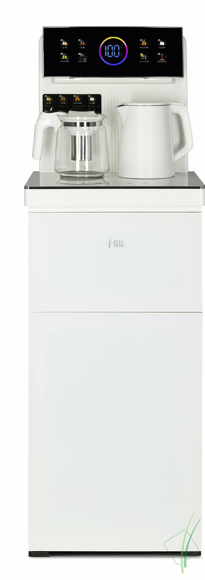 Кулер с чайным столиком Тиабар Ecotronic TB25-LNR white без охлаждения