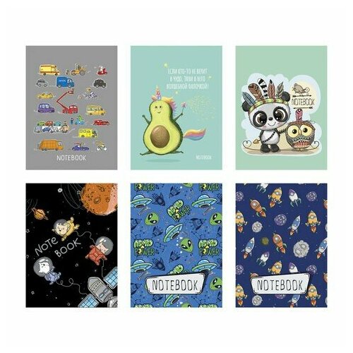 Блокнот малый формат А7 75x105 мм, 40 л, гребень, фольга, TWIN лак, клетка, 