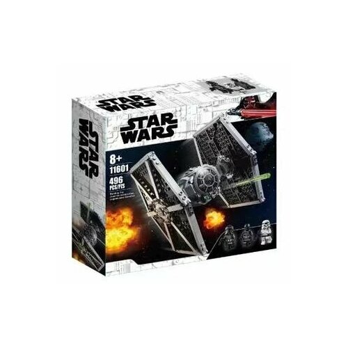 фото Конструктор истребитель tie особых войск первого ордена серия star wars 496 деталей lari (bela)