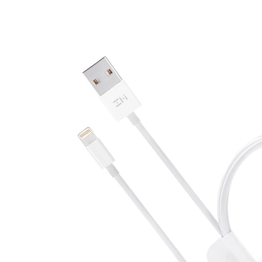 Кабель XIAOMI ZMI, USB A(m), Lightning (m), 1м, MFI, белый [al813c white] - фото №10