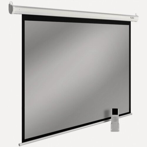 Изображение товара Экран Cactus 175x280см SIlverMotoExpert CS-PSSME-280X175-DG 16:10 настенно-потолочный рулонный