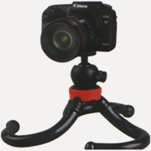 Изображение товара Штатив настольный Fancier DY-HJG с гибкими ножками , шаровой головкой и держателем смартфона