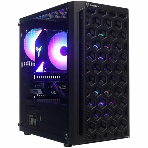 Компьютер Raskat Strike 520 (Core i5-12400F 2.5 ГГц, 16 Гб, SSD 500 Гб, GeForce RTX3060 - 12288 Мб, no OS)