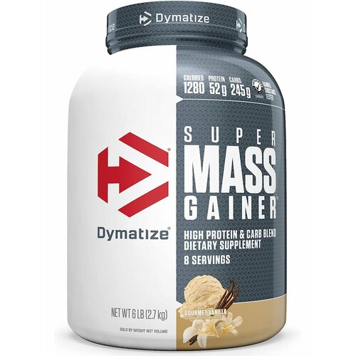 Гейнер DYMATIZE Super Mass Gainer 2700 г, Ваниль