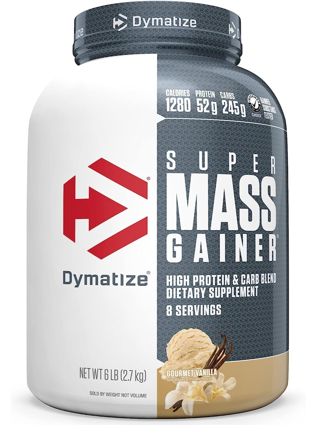 Гейнер DYMATIZE Super Mass Gainer 2700 г, Ваниль