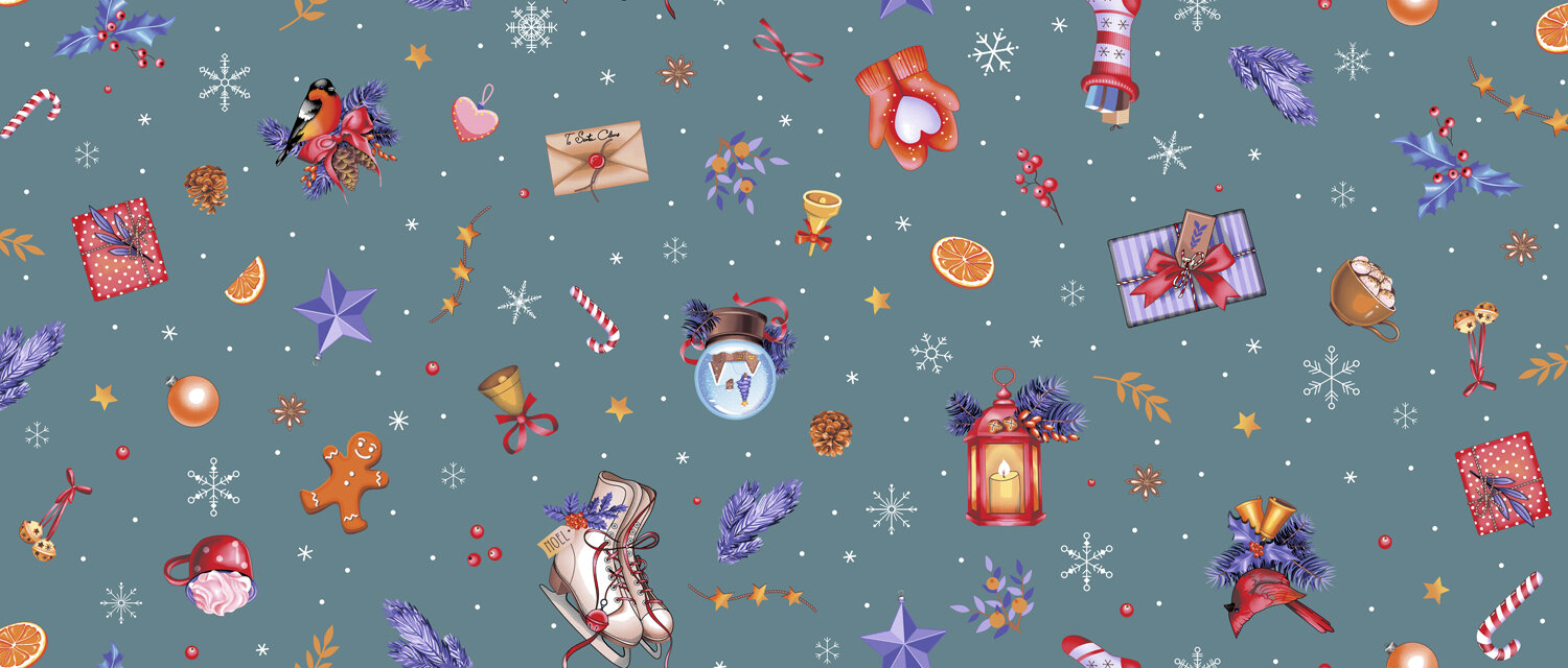 фото Полотенце вафельное "Колядки 1 бир." 47х70