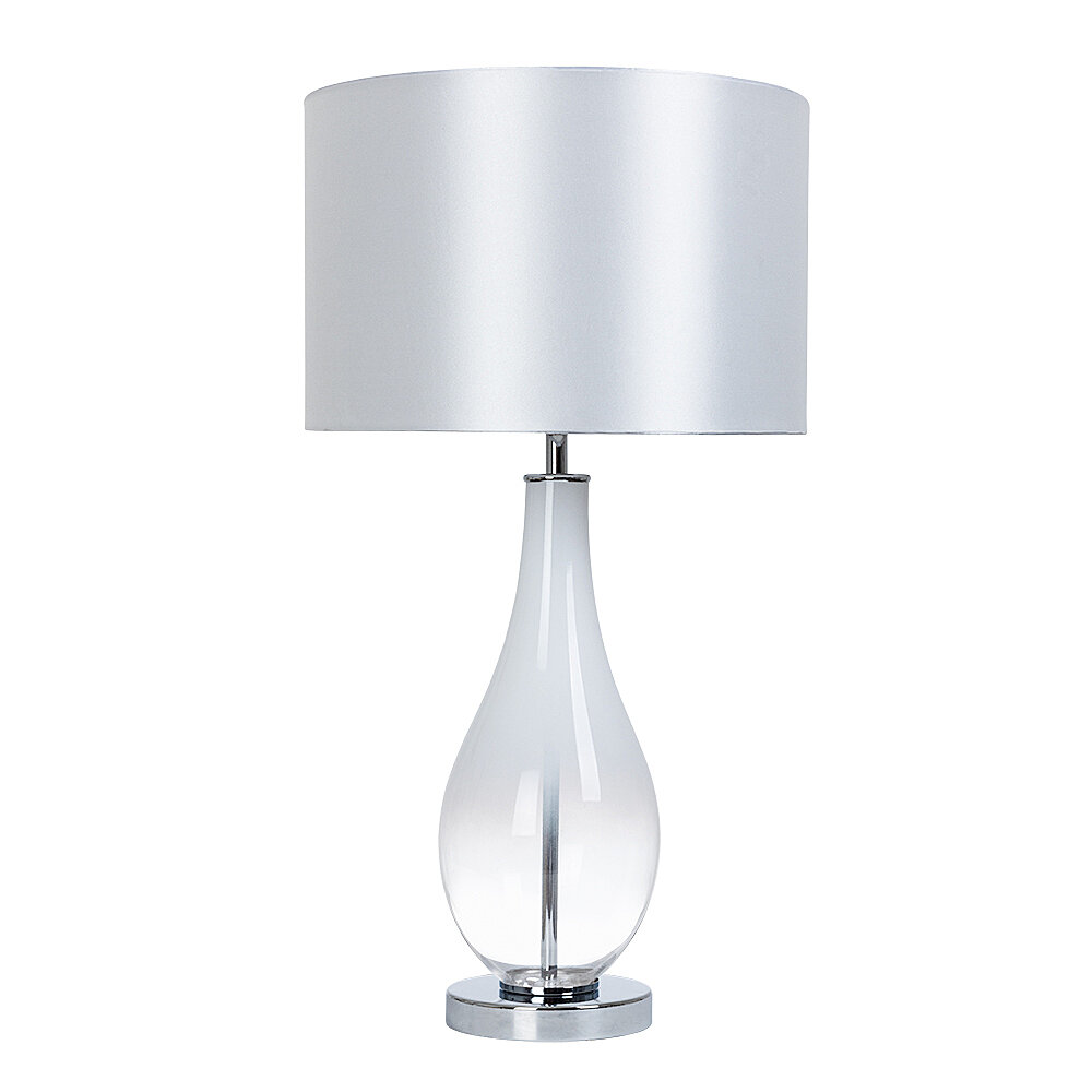 Настольная лампа Arte Lamp Naos A5043LT-1WH, E27, кол-во ламп:1шт, Хром