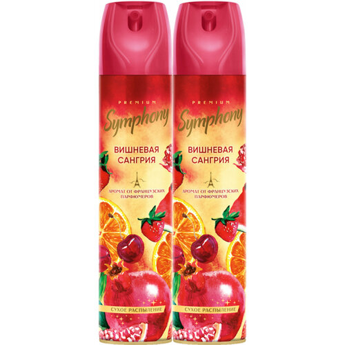 Освежитель воздуха, Symphony Expert, Premium, вишневая сангрия, 300 мл, 2 шт