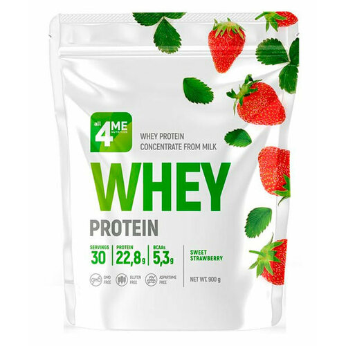 Whey Protein All4me (Ваниль) all4me nutrition all4me caffeine 200 mg 120таб
