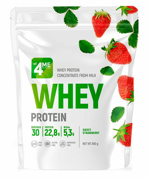 Whey Protein All4me (Клубника)