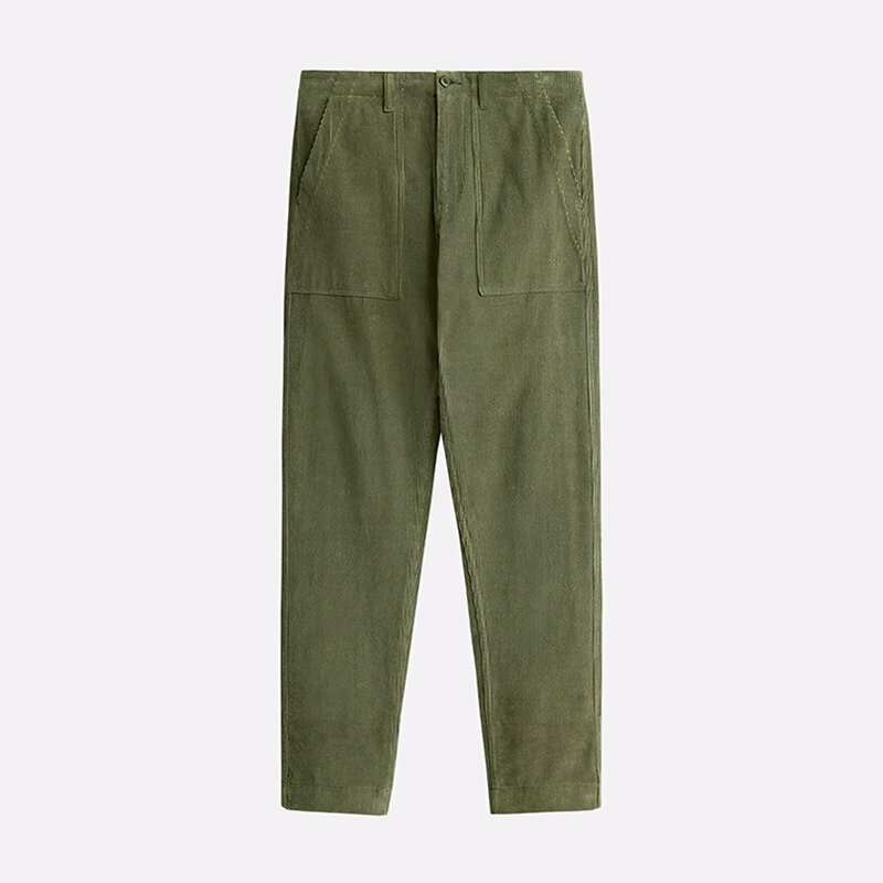Брюки ALPHA INDUSTRIES Corduroy Fatigue Pant зеленый 