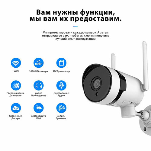 Камера видеонаблюдения Konan C4 WiFi 5 Mp PTZ 539000₽