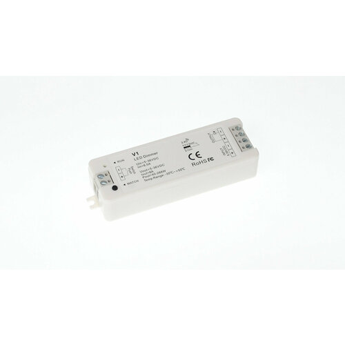 Диммер V1 IC1 DIM (5-36V, 1ch x 8A, 40/96/192/288W) диммер ln x 1ch 12 24v 96 192w arlight ip20 пластик 1 год