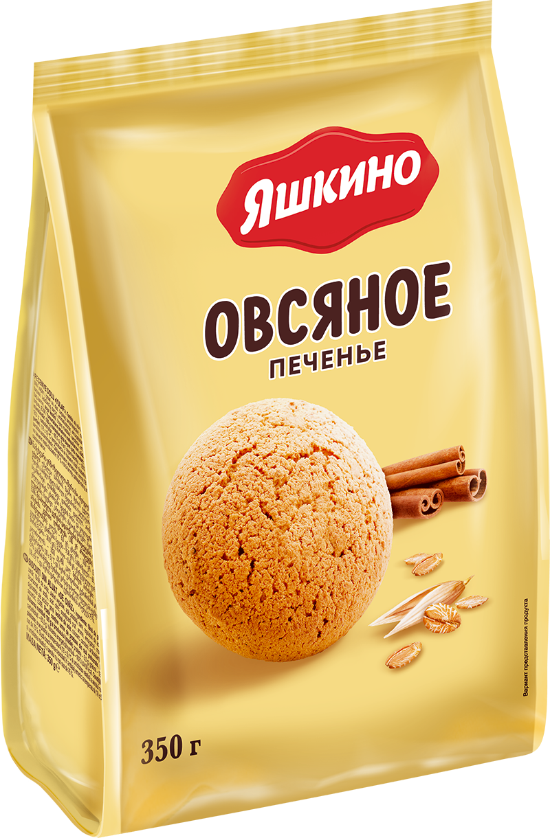 "Яшкино", печенье "Овсяночка", сдобное, 350 г - фотография № 7