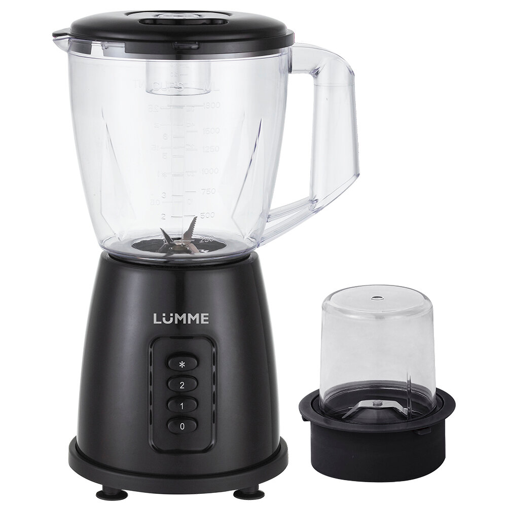 фото Стационарный блендер LUMME LU-KP1891B черный жемчуг