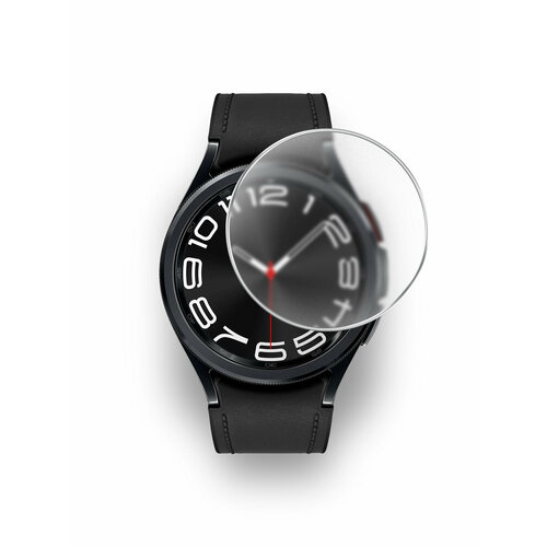 Защитная пленка на Samsung Galaxy Watch 6 Classic (43mm) ( Самсунг Галакси Вотч 6 классик (43 мм) на Экран, матовая гидрогелевая полноклеевое, Brozo гидрогелевая защитная пленка на apple watch 8 41mm эпл вотч 8 41 мм на экран матовая с олеофобным покрытием полноклеевая brozo