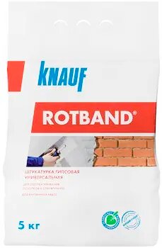 Штукатурка универсальная КНАУФ - Ротбанд 5 кг Knauf - фото №14