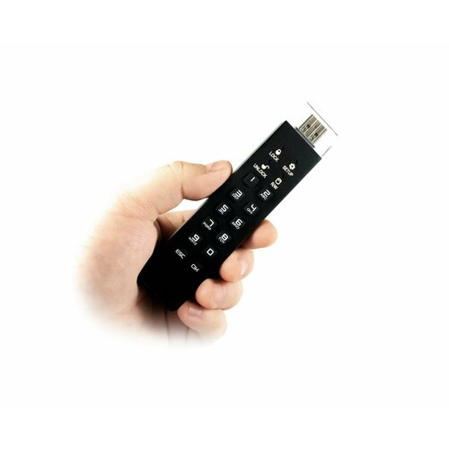 Защищенный USB-flash даталок 128 GB PRO4 (O48252FL) USB 3.1 - защищенный флеш накопитель шифрованная флешка. Пин-код из 6…32 символов.