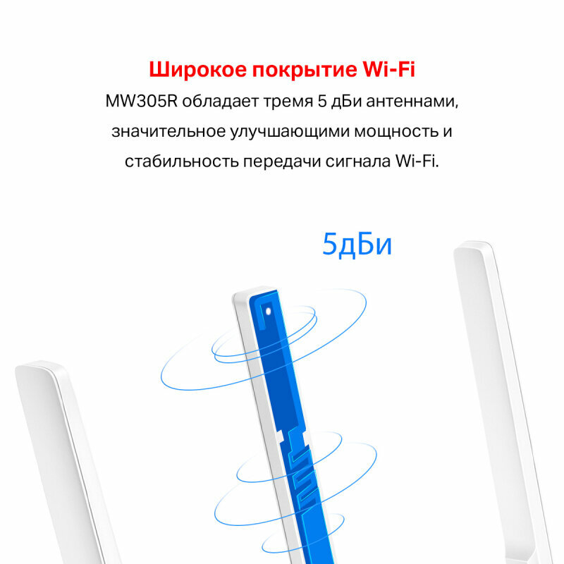 Wi-Fi роутер Mercusys MW305R